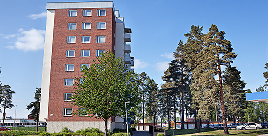 Höghus på Sveavägen